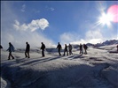 Glacier hiking.